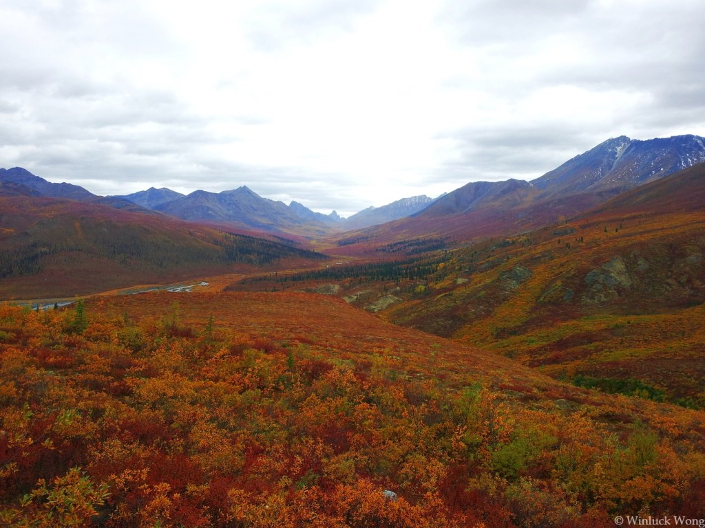 Tombstone Valley Photo for "Autumn Fire" poem by Winluck Wong, NB writer